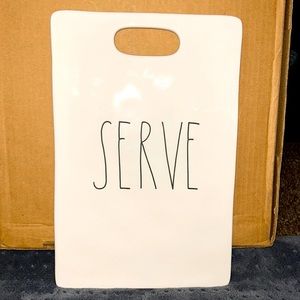 Rae Dunn Serving Ceramic Board